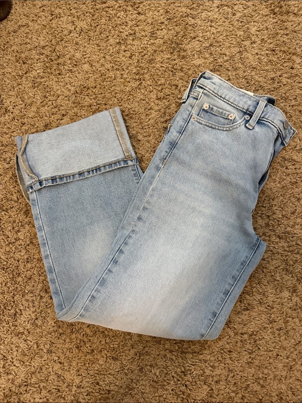 Banana Republic Factory Light Blue Denim Jeans